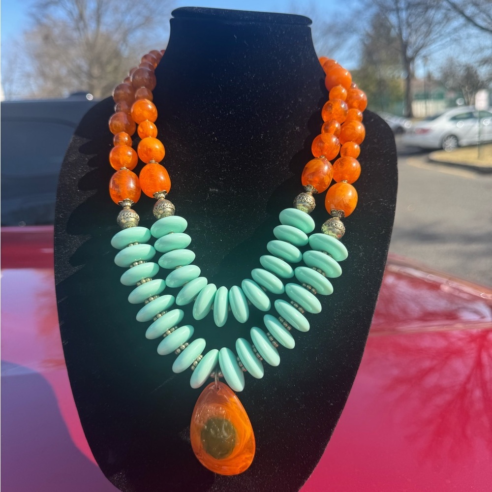 MULTICOLOR NECKLACE - Picture 9 of 10